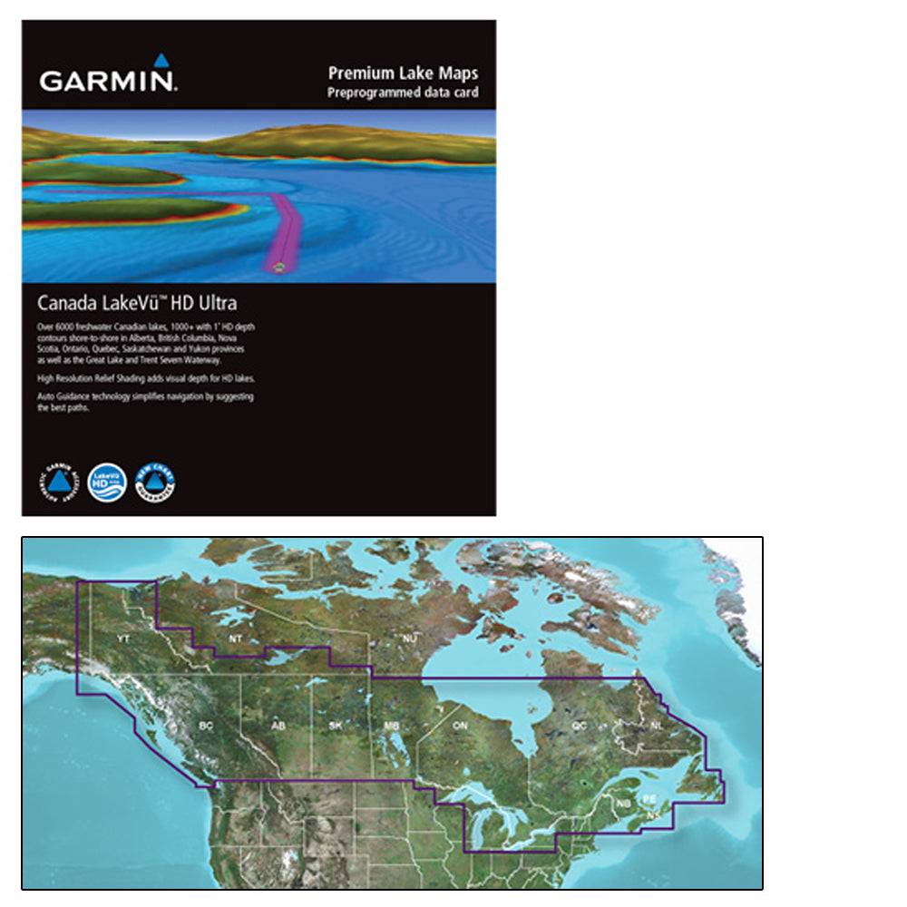 Garmin Canada LakeV g3 Ultra - LVCA100F - microSD/SD [010-C1114-00] Garmin