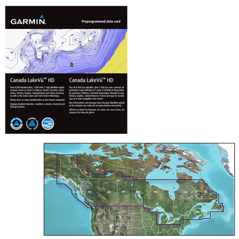 Garmin Canada LakeV HD g3 - microSD/SD [010-C1113-00] Garmin