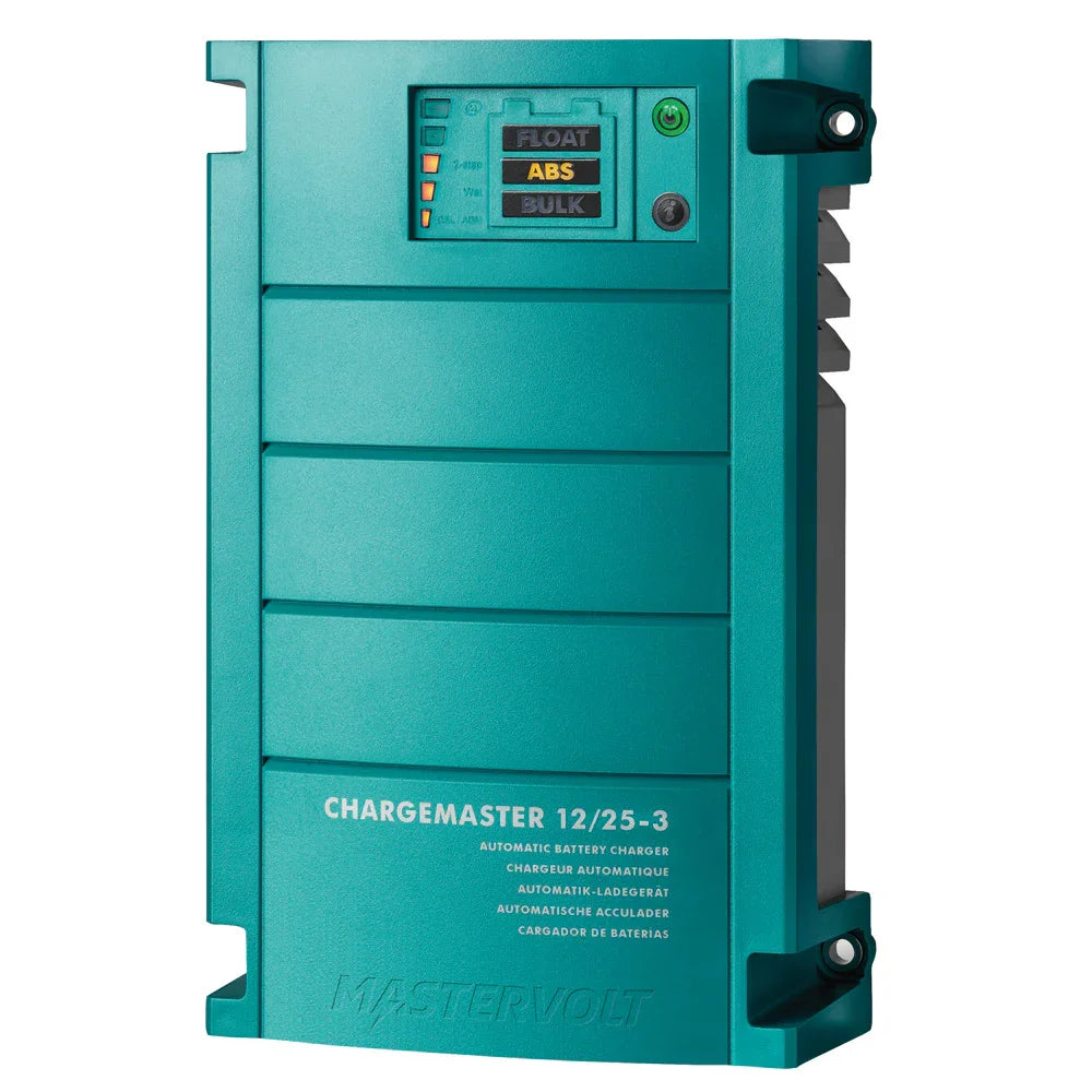 Mastervolt ChargeMaster 25 Amp Battery Charger - 3 Bank, 12V [44010250] - Green Vista Living