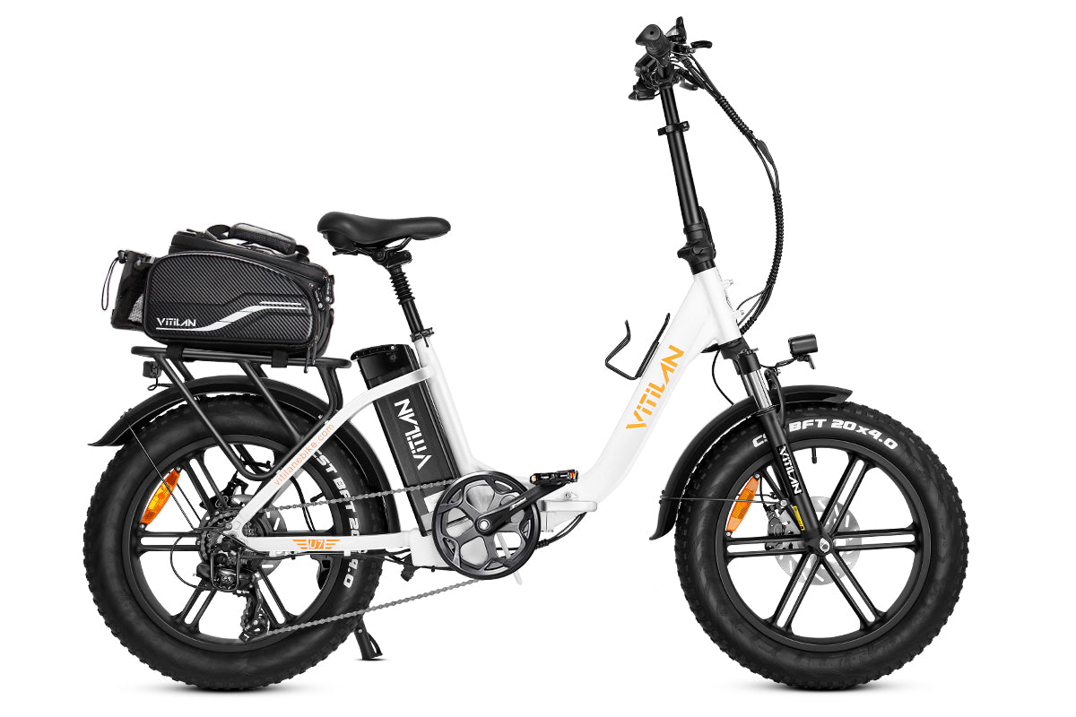 Vitilan U7 Step-thru Foldable Fat Tire Electric Bike