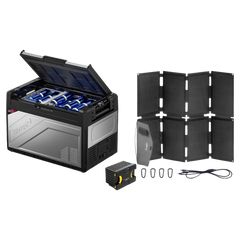 BougeRV Rocky Solar Battery Portable Fridge Kit