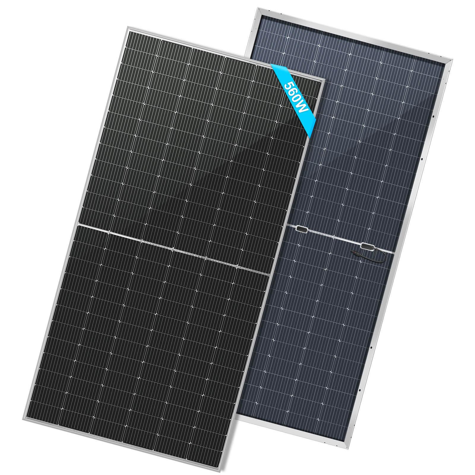 560 Watt Bifacial PERC Solar Panel - Green Vista Living