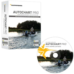 Humminbird AutoChart PRO DVD PC Mapping Software w/Zero Lines Map Card [600032-1] - Green Vista Living