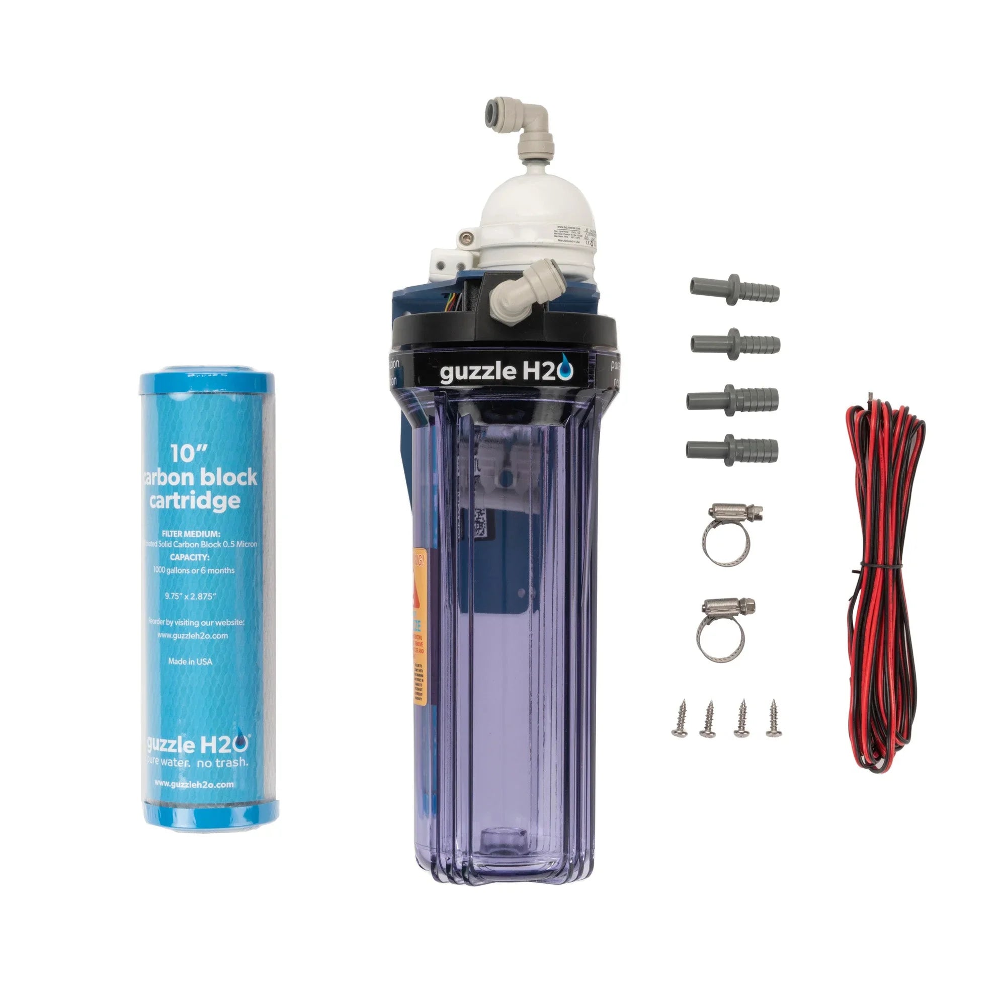 Stealth Built-In Water Filtration & Purification System Guzzle H2O
