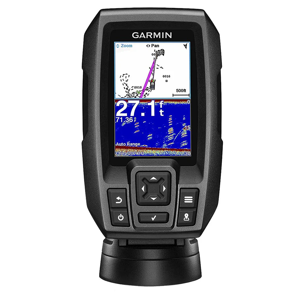 Garmin STRIKER 4 FishFinder w/4-Pin, 77/200kHz TM Transducer [010-01550-00] - Green Vista Living