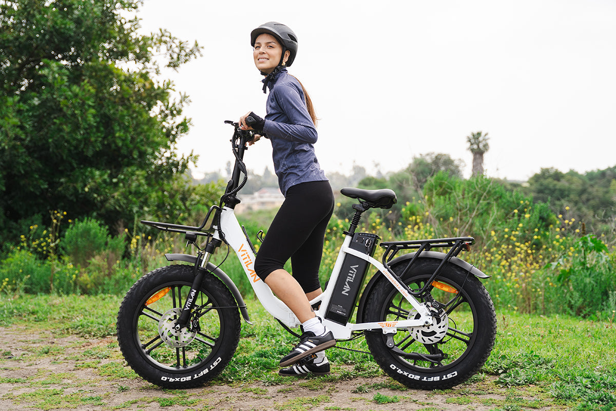 Vitilan U7 Step-thru Foldable Fat Tire Electric Bike