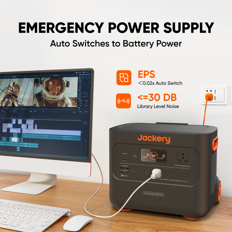 Jackery Solar Generator 2000 Plus Kit (6kWh) - Green Vista Living