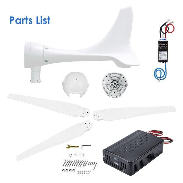 Automaxx Windmill 600W Home Wind Turbine Generator Kit Bundle Set - Green Vista Living