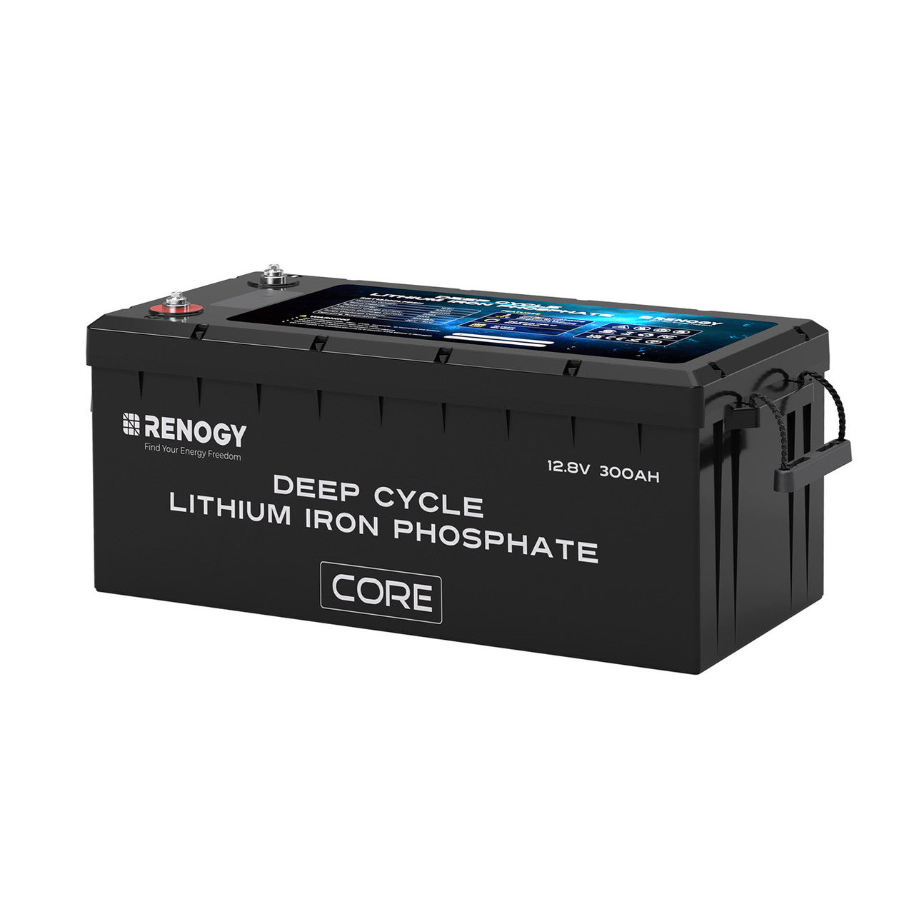 Renogy Deep Cycle 12V 300Ah Core lithium battery with self-heating function - Green Vista Living