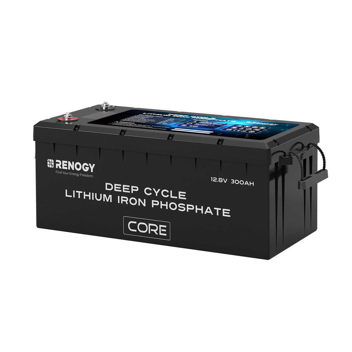 Renogy Deep Cycle 12V 300Ah Core lithium battery with self-heating function - Green Vista Living