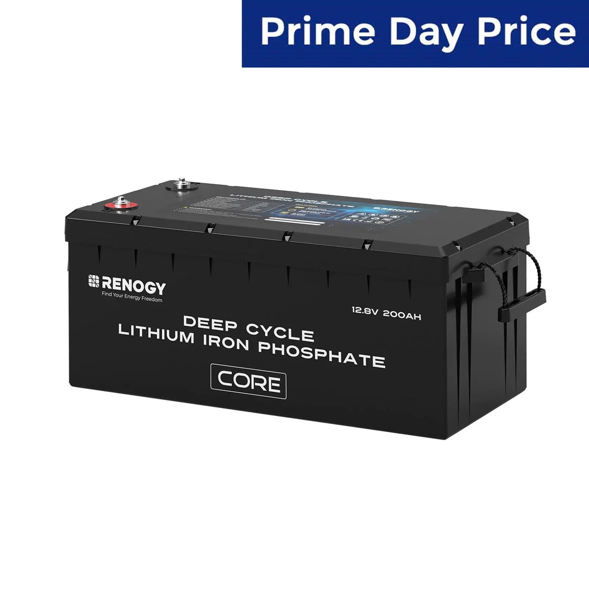 12V 200Ah Deep Cycle Lithium Iron Phosphate Battery Core Series