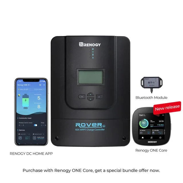 Renogy Rover Li 60 Amp MPPT Charge Controller - Green Vista Living