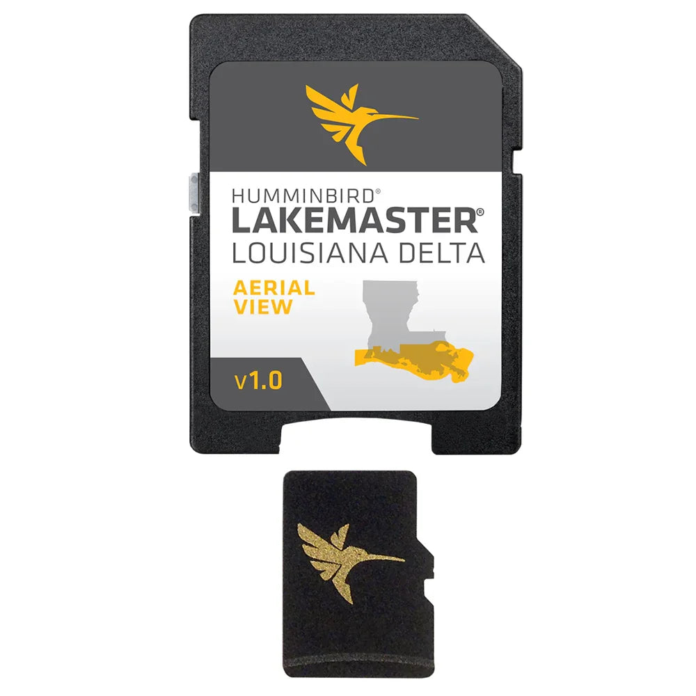 Humminbird LakeMaster Aerial Satellite View - Louisiana Delta [600050-1] - Green Vista Living