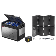 BougeRV Rocky Solar Battery Portable Fridge Kit