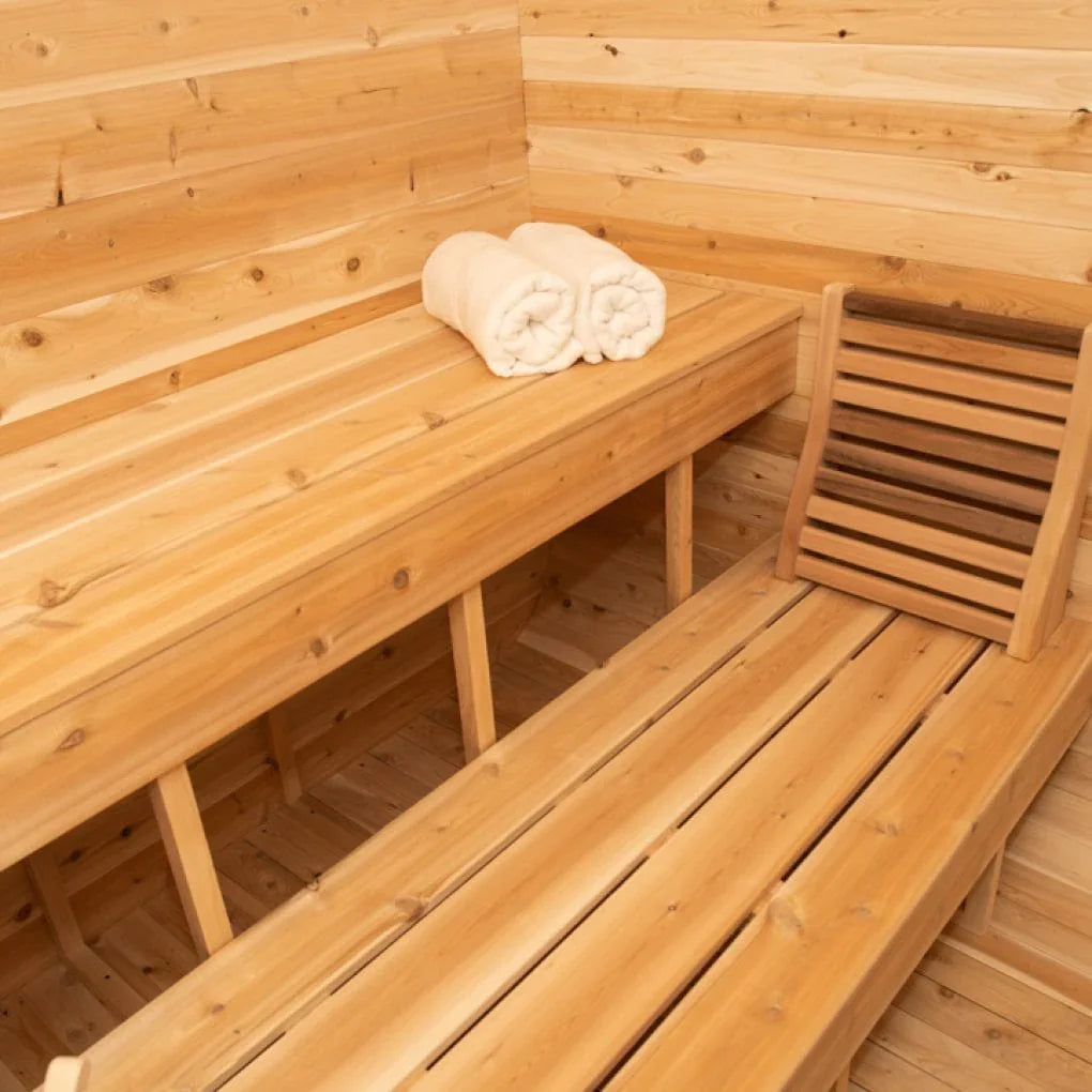 Dundalk Leisurecraft Canadian Timber Luna Sauna | 4 Persons - Green Vista Living