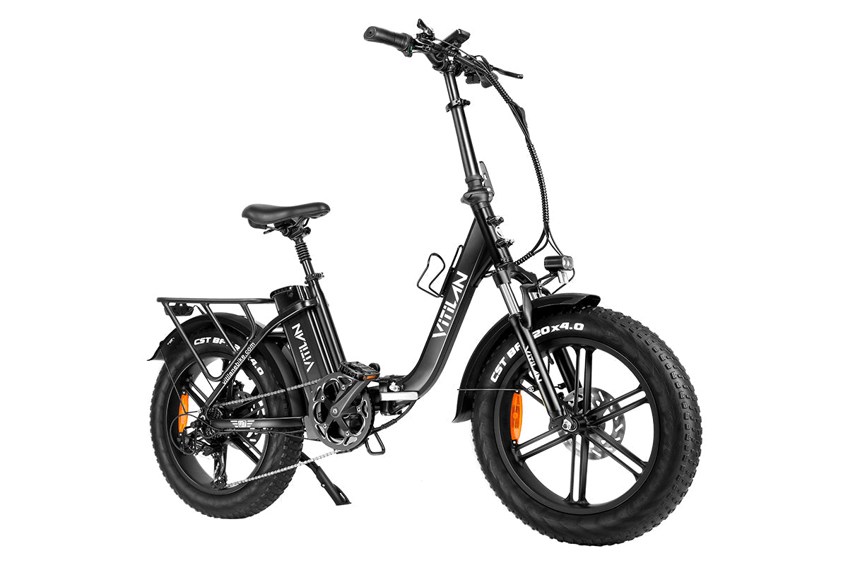 Vitilan U7 Step-thru Foldable Fat Tire Electric Bike