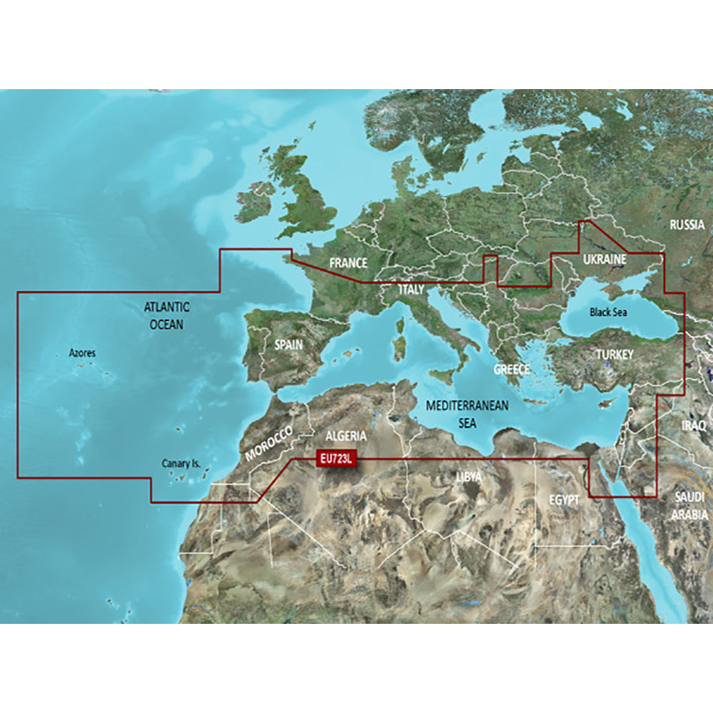 Garmin BlueChart g3 Vision HD - VEU723L - France - microSD/SD [010-C1157-00] Garmin