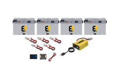 FALCON 72V 8.4kWh Lithium Battery 4x Kit