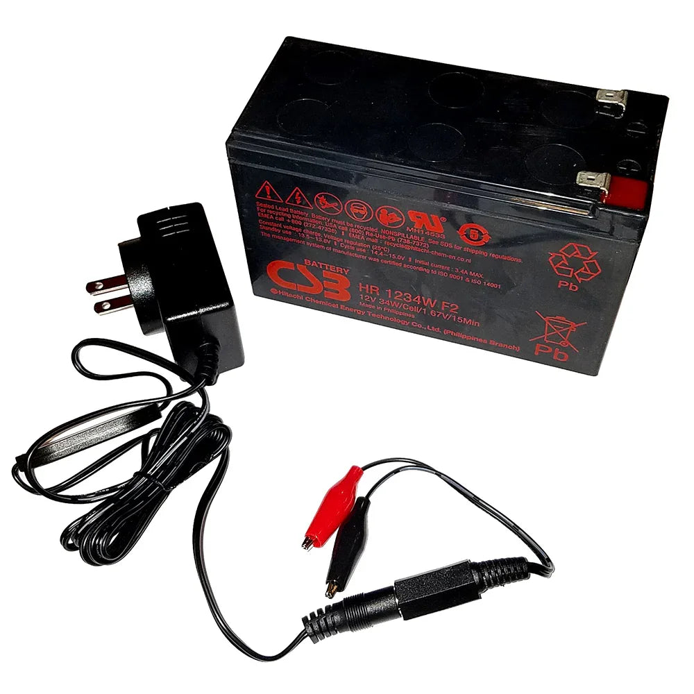 Humminbird 9Ah 12V AGM Battery Kit [770030-1] - Green Vista Living