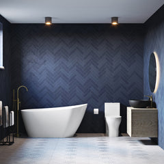 Swiss Madison Sublime 60" Single Slipper Freestanding Bathtub