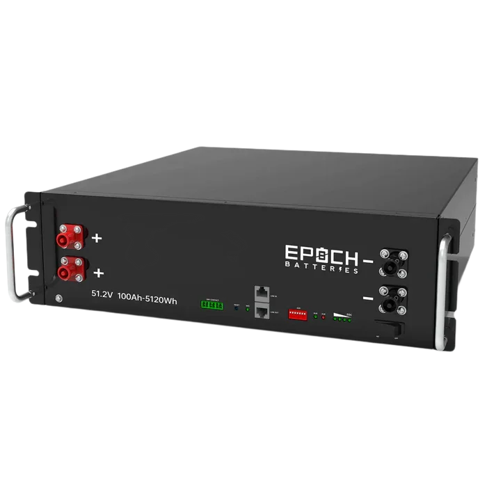 Epoch Batteries 48V 100Ah 5.12kWh - Self-Heating Server Rack Lithium Battery ETA Sep 20 - Green Vista Living