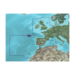 Garmin VEU722L Europe Atlantic Coast BlueChart g3 Vision [010-C1156-00] Garmin