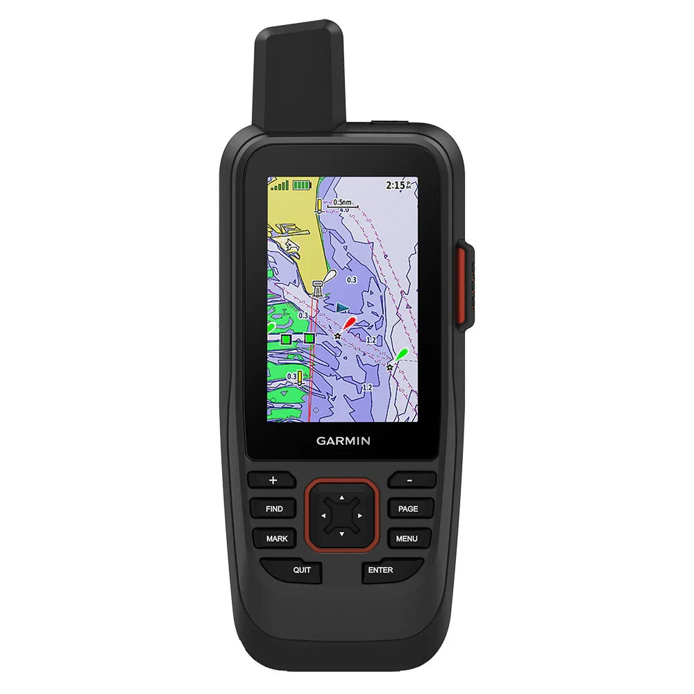 Garmin GPSMAP 86sci Handheld w/inReach BlueChart g3 Coastal Charts [010-02236-02] - Green Vista Living