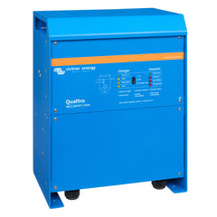 Victron Quattro Inverter/Charger 24V DC - 5000W - Dual 100AMP 120V AC Inputs - Auto Transfer Switch - 120AMP Battery Charger - Stackable [QUA245023110] Victron Energy