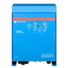 Victron Quattro Inverter/Charger 48 VDC - 10,000W - Dual 100AMP 120V AC Inputs - Auto Transfer Switch - 140AMP Battery Charger - Stackable [QUA483100100] Victron Energy