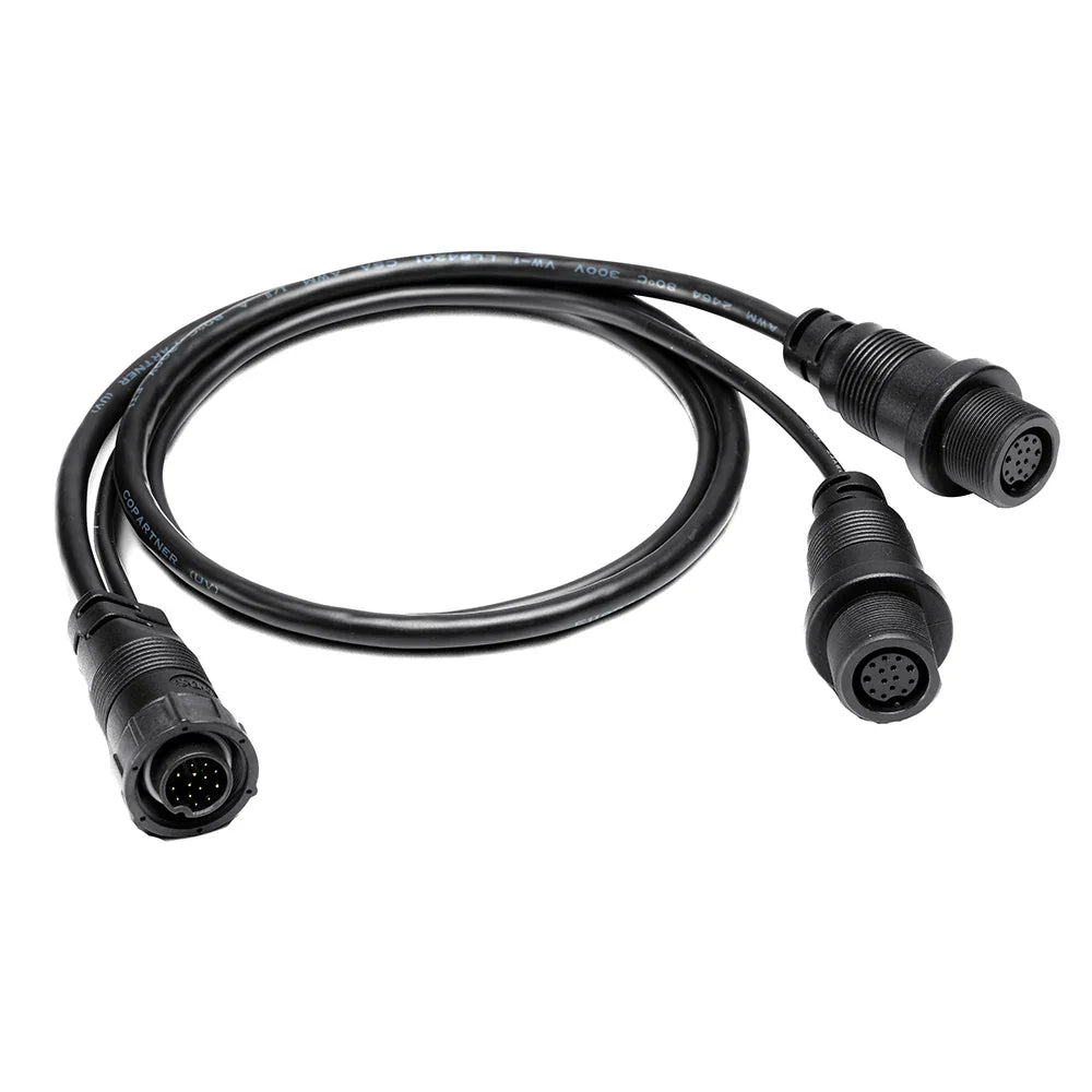 Humminbird 14 M ID SIDB Y - SOLIX/APEX Side Imaging 2D Splitter Cable [720111-1] - Green Vista Living