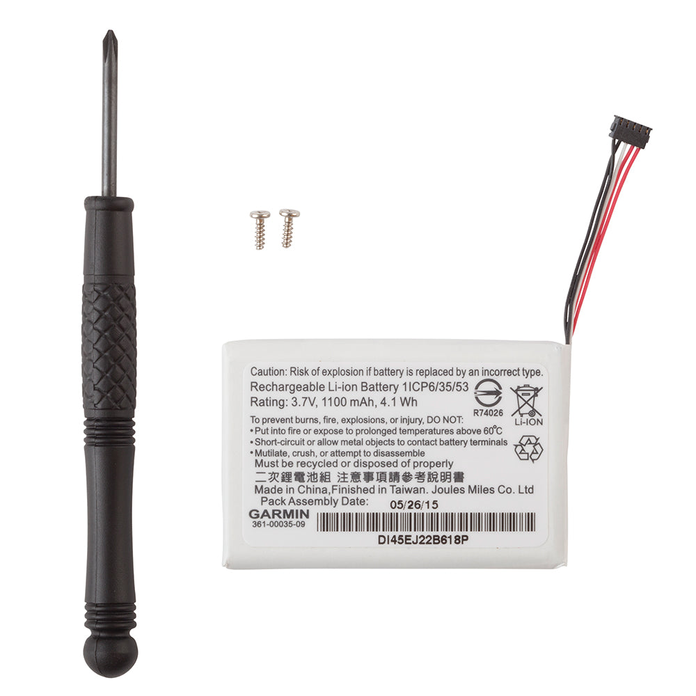 Garmin Lithium-Ion Battery Pack f/TT 15 mini/T 5 mini [010-11828-40] Garmin