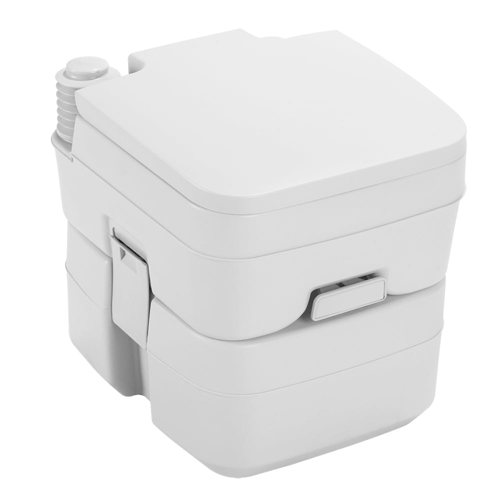 Dometic 966 Portable Toilet - 5 Gallon - Platinum [301096606] Dometic