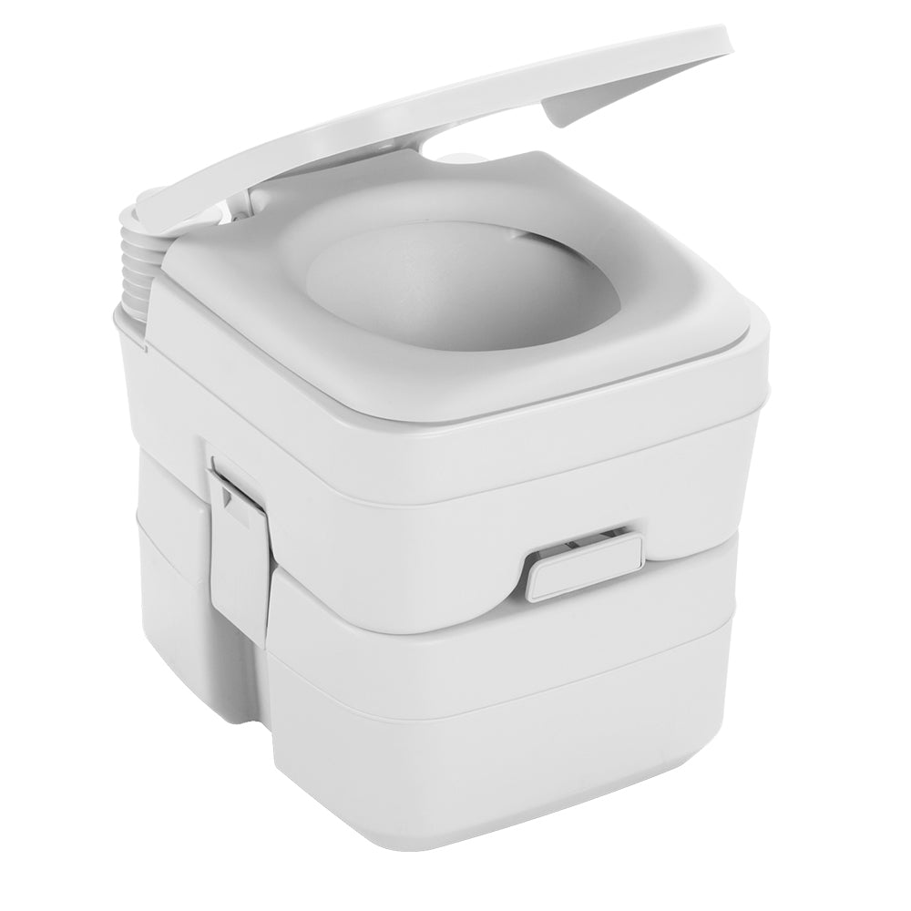 Dometic 966 Portable Toilet - 5 Gallon - Platinum [301096606] Dometic