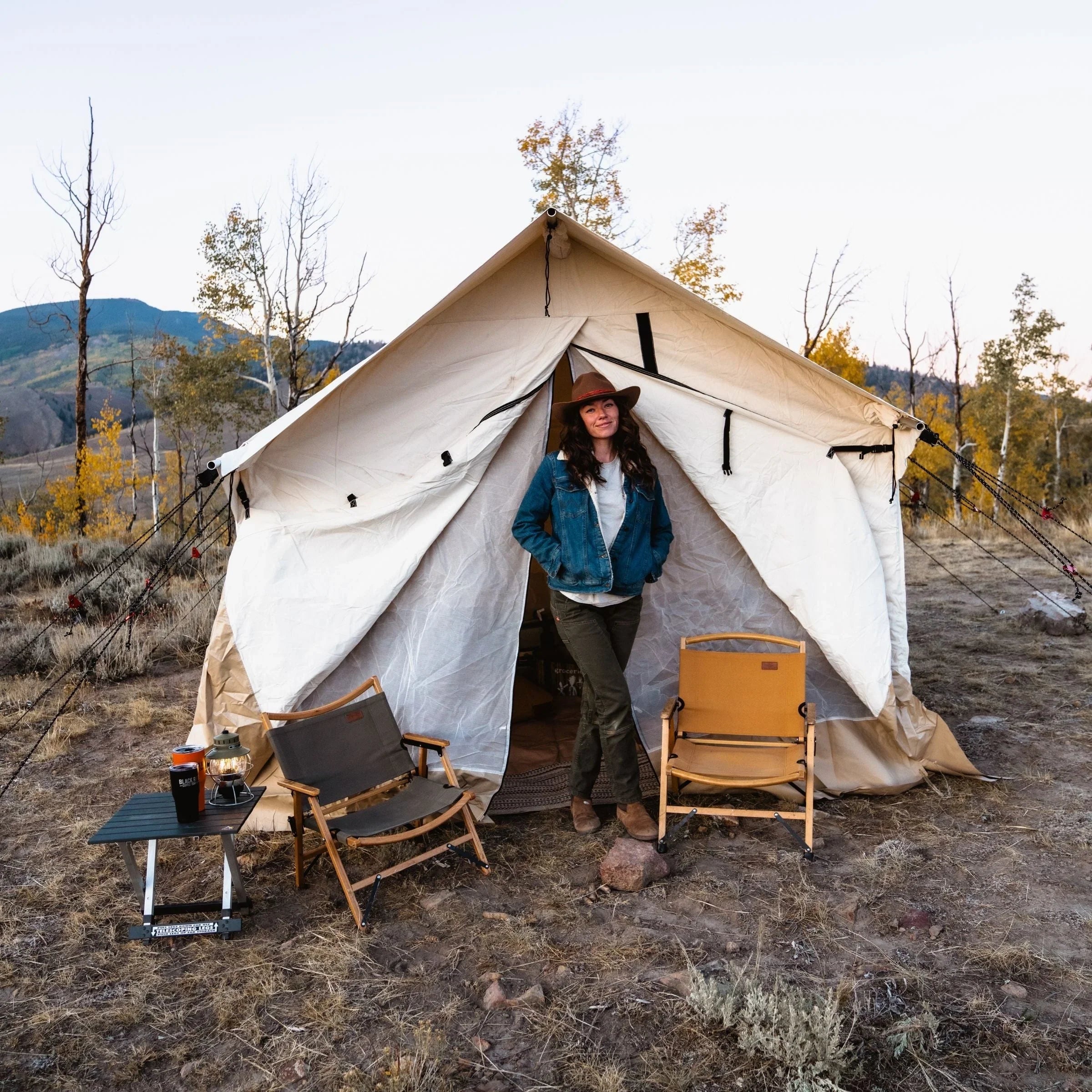 8'x10' Alpha Wall Tent - Green Vista Living