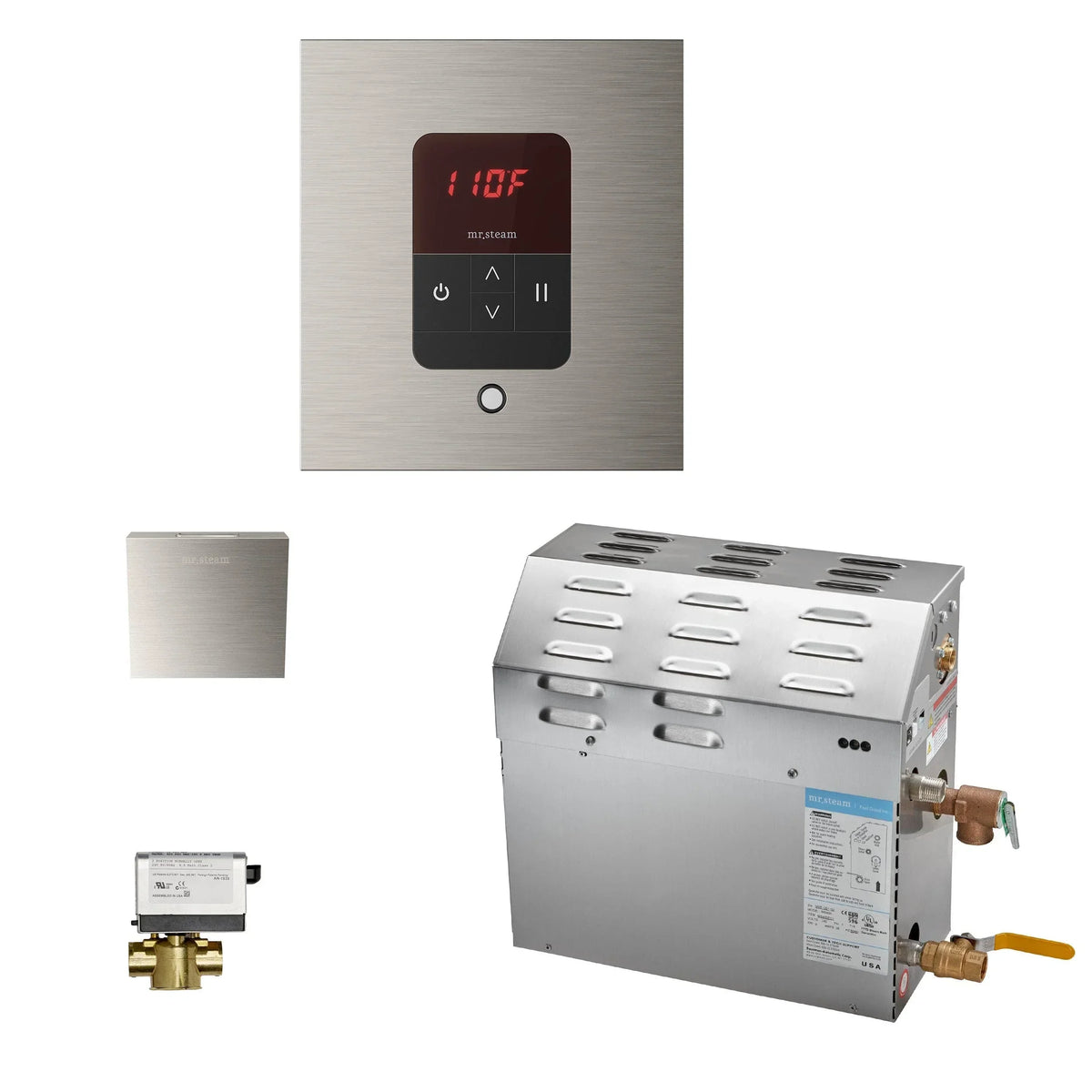 Mr. Steam MS (iTempo) 6 kW (6000 W) Steam Shower Generator Package with iTempo Control - Green Vista Living