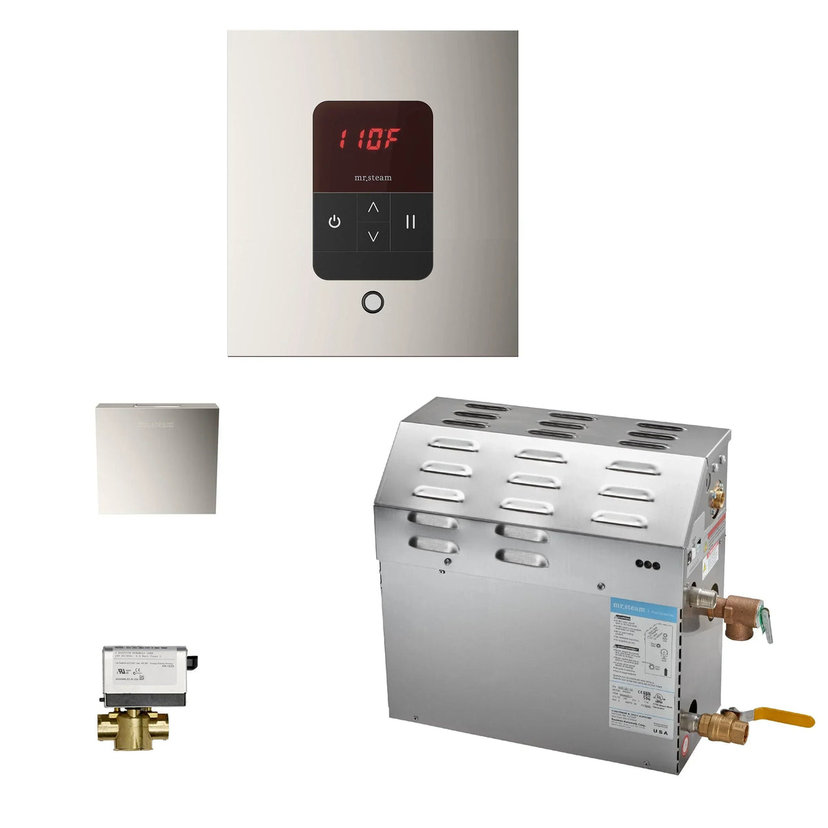 Mr. Steam MS (iTempo) 6 kW (6000 W) Steam Shower Generator Package with iTempo Control - Green Vista Living