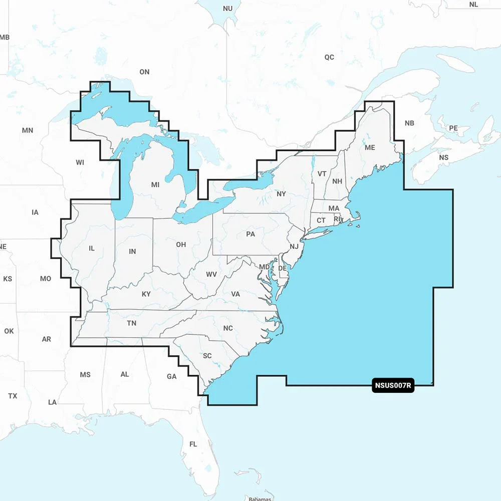 Garmin Navionics+ NSUS007R U.S. East [010-C1291-20] - Green Vista Living