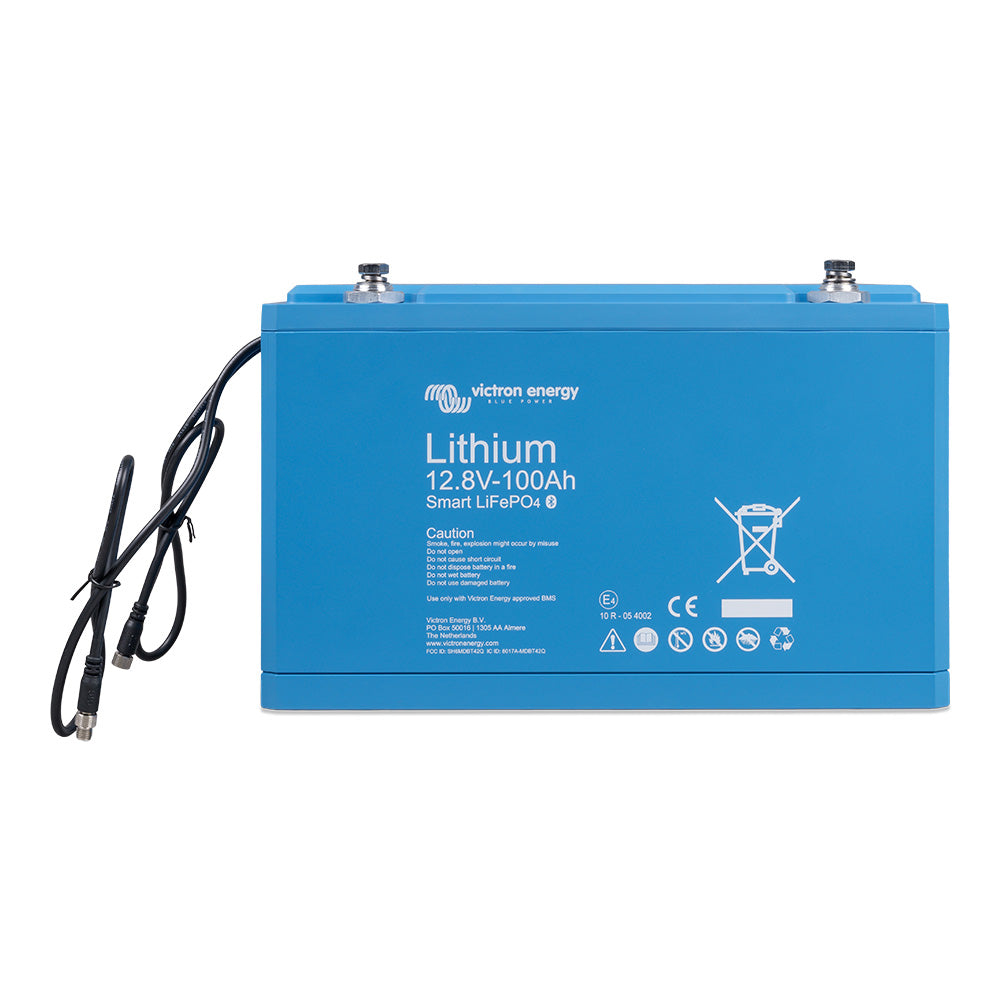 Victron Lithium Battery 12VDC - 100AH - Smart LifePO4 [BAT512110610] Victron Energy