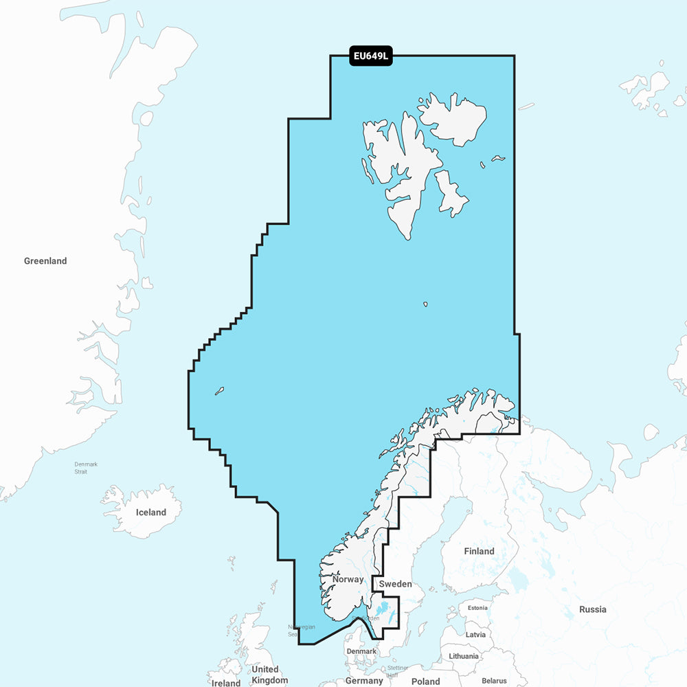 Garmin Navionics+ NSEU649L - Norway - Marine Chart [010-C1276-20] Garmin