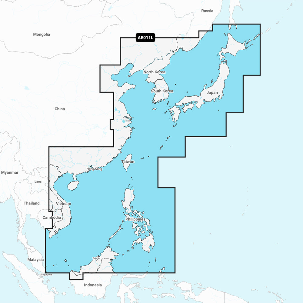 Garmin Navionics Vision+ NVAE011L - China Sea  Japan - Marine Chart [010-C1214-00] Garmin