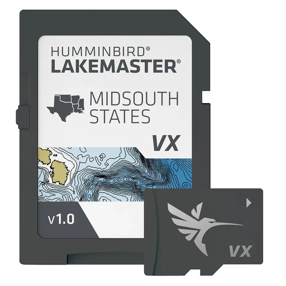 Humminbird LakeMaster VX - Mid-South States [601005-1] - Green Vista Living