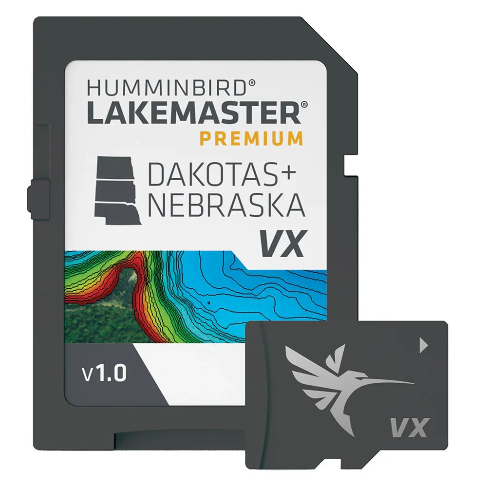Humminbird LakeMaster VX Premium - Dakota/Nebraska [602001-1] - Green Vista Living