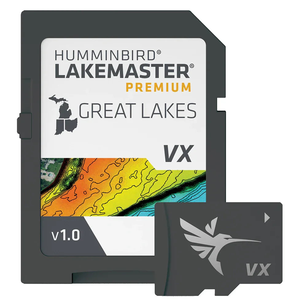 Humminbird LakeMaster VX Premium - Great Lakes [602002-1] - Green Vista Living