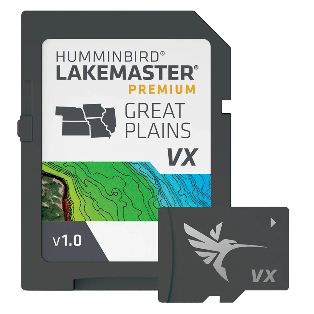 Humminbird LakeMaster VX Premium - Great Plains [602003-1] - Green Vista Living