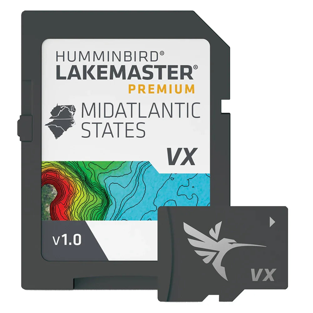Humminbird LakeMaster VX Premium - Mid-Atlantic States [602004-1] - Green Vista Living