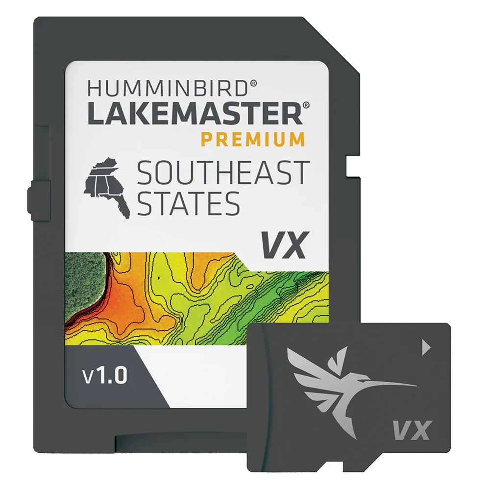 Humminbird LakeMaster VX Premium - Southeast [602008-1] - Green Vista Living