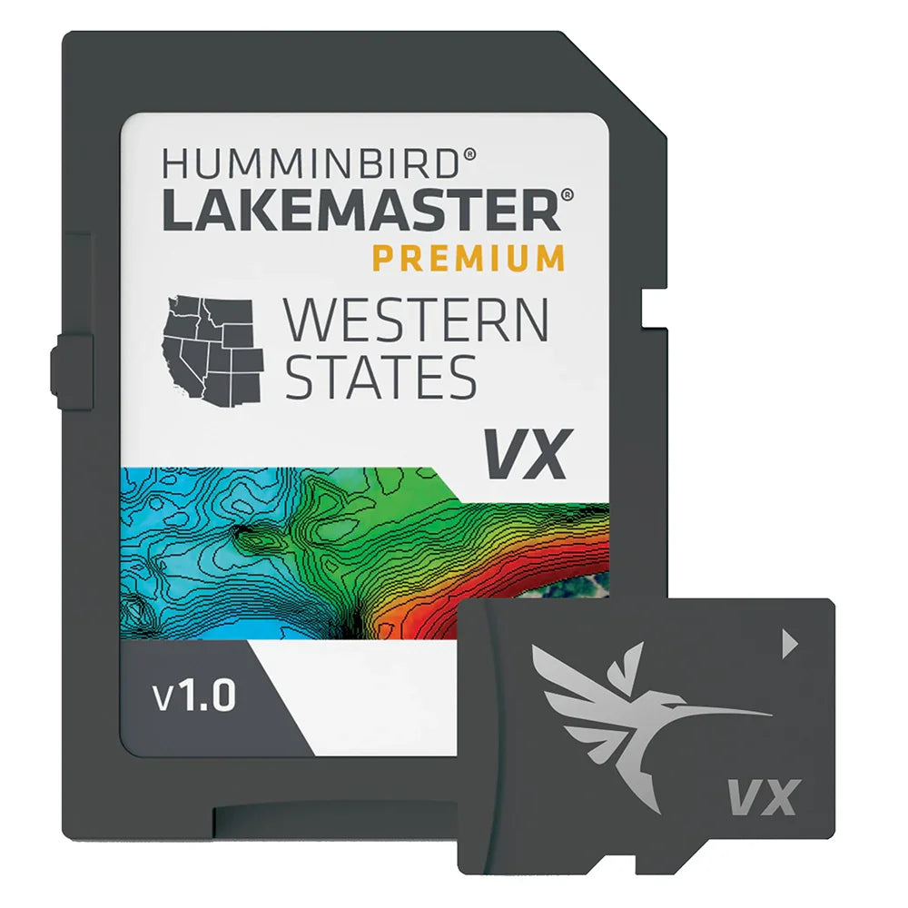 Humminbird LakeMaster VX Premium - Western States [602009-1] - Green Vista Living