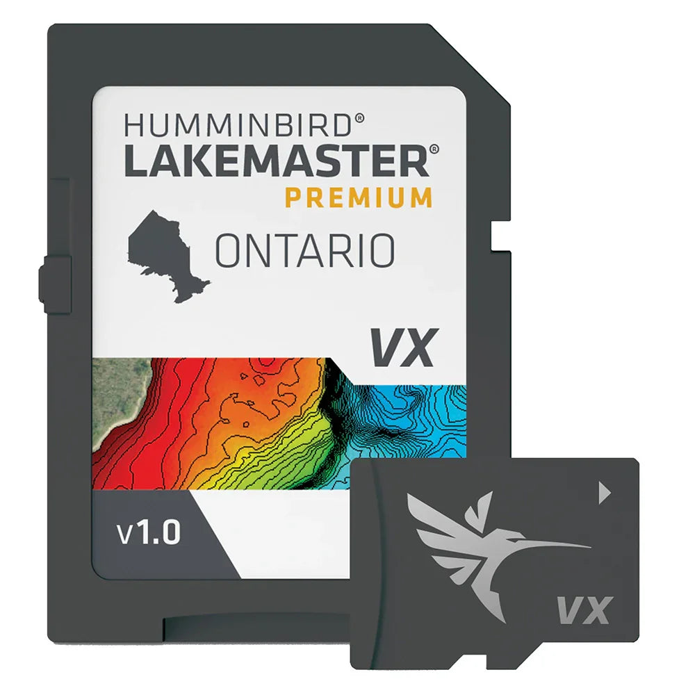 Humminbird LakeMaster VX Premium - Ontario [602020-1] - Green Vista Living