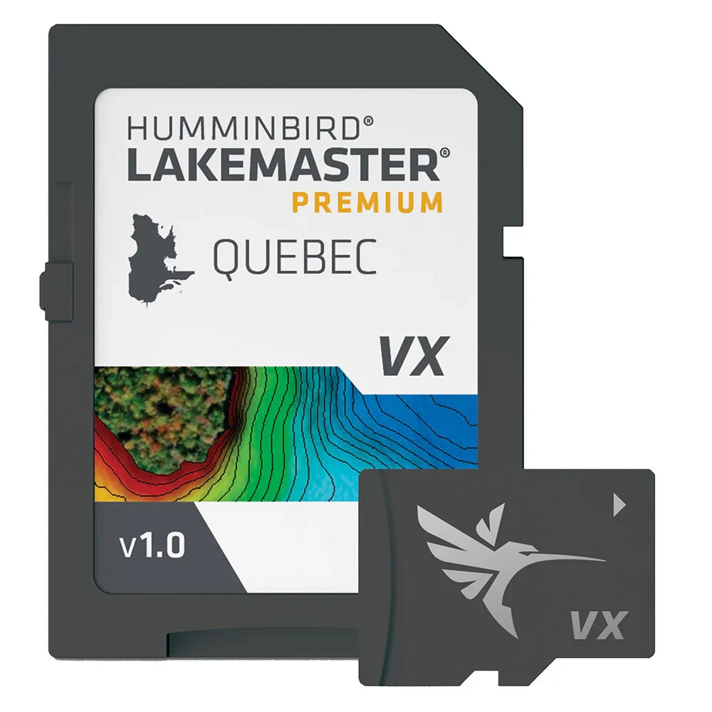 Humminbird LakeMaster VX Premium - Quebec [602021-1] - Green Vista Living