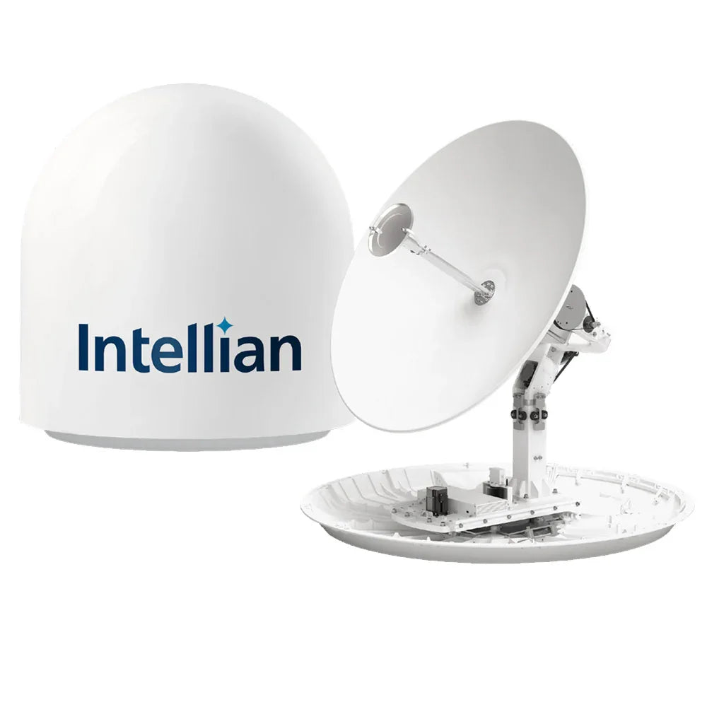 Intellian s100N 1M HD Satellite TV Antenna In v100NX/t100N Matching Dome - Includes Multi-Switch Module [T4-107BT3] Intellian